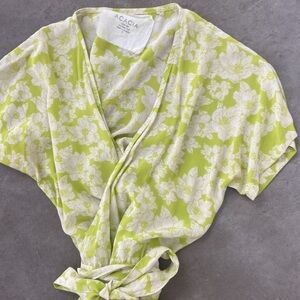 Acacia Dress Rome Silk Neon Magnolia